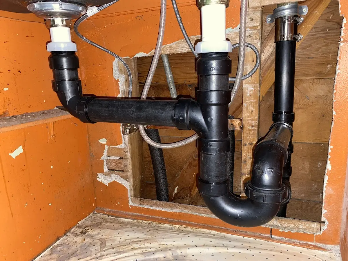 Professional Garbage Disposal Repair equipment and tools on the job in Eden Prairie